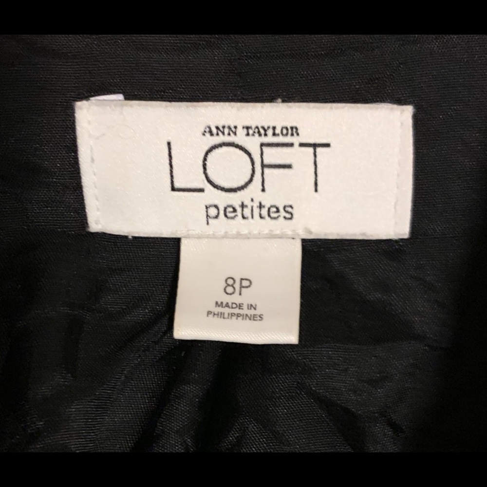 Black Ann Taylor LOFT Blazer, 8P, Gently Used - Picture 5 of 6